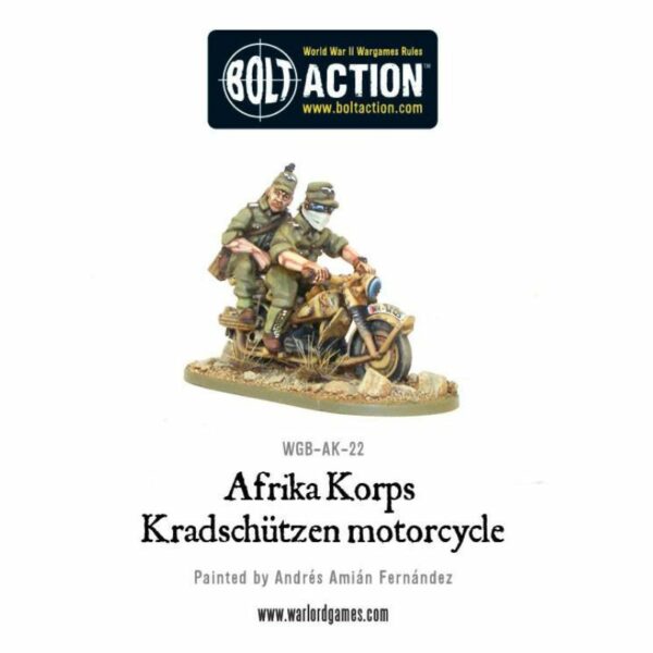 Afrika Korps Kradschutzen Motorcycle – Image 2