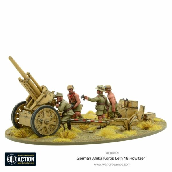 Afrika Korps LeFH 18 10,5 cm médium artillery – Image 2