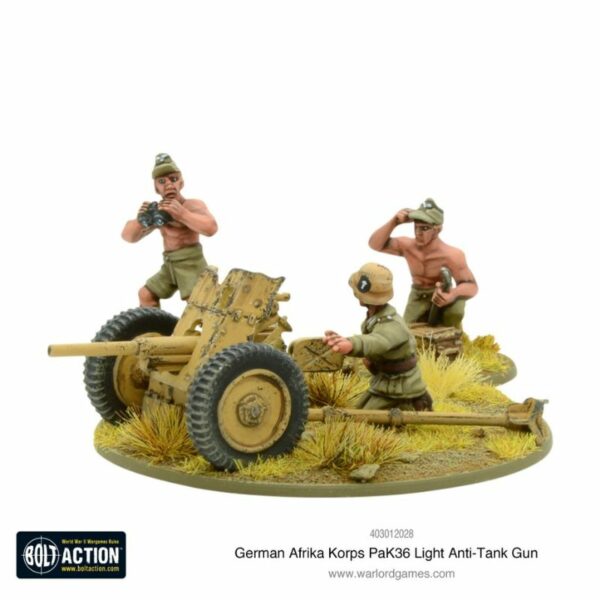 Afrika Korps Pak 36 light anti-tank gun – Image 2