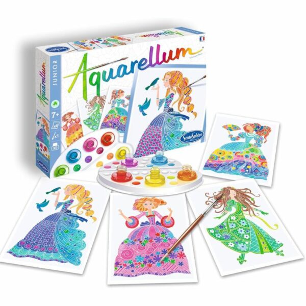 Aquarellum Junior -Princesses Fleurs – Image 2